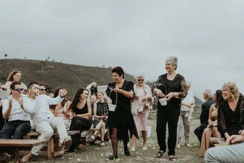 Heather & Brad / Kay & Monty · The Crags — photography by Sharyn Hodges