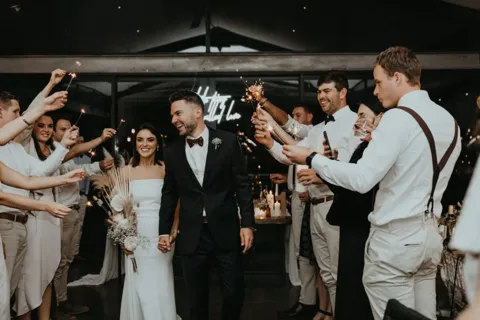 Heather & Brad / Kay & Monty · The Crags — photography by Sharyn Hodges