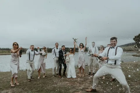 Heather & Brad / Kay & Monty · The Crags — photography by Sharyn Hodges