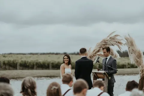 Heather & Brad / Kay & Monty · The Crags — photography by Sharyn Hodges