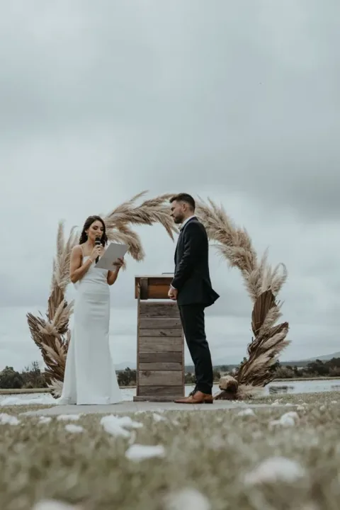 Heather & Brad / Kay & Monty · The Crags — photography by Sharyn Hodges