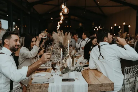 Heather & Brad / Kay & Monty · The Crags — photography by Sharyn Hodges