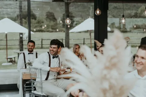 Heather & Brad / Kay & Monty · The Crags — photography by Sharyn Hodges