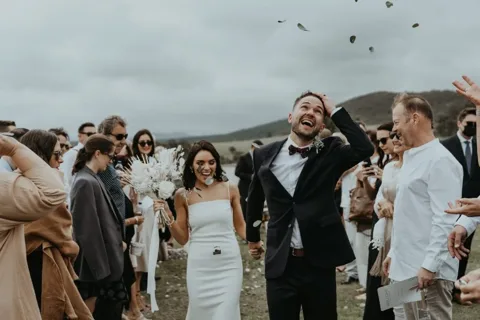 Heather & Brad / Kay & Monty · The Crags — photography by Sharyn Hodges