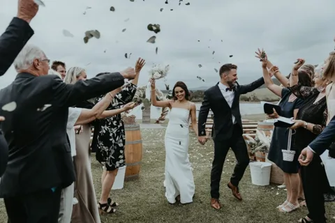 Heather & Brad / Kay & Monty · The Crags — photography by Sharyn Hodges
