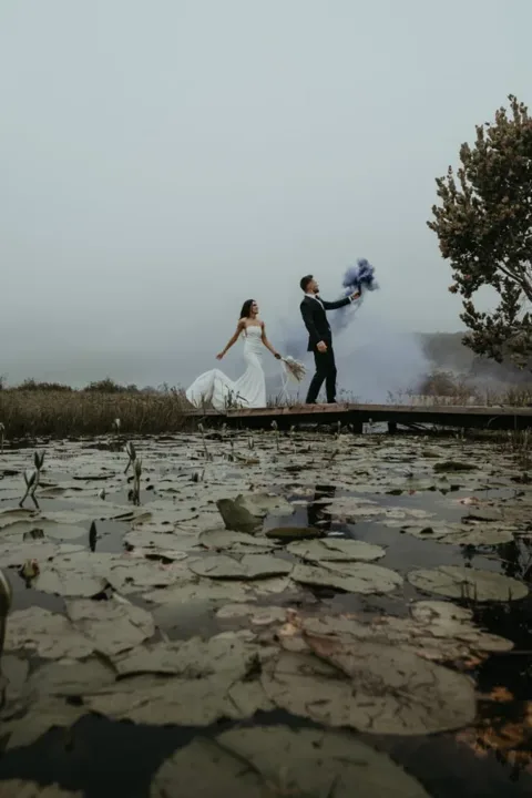 Heather & Brad / Kay & Monty · The Crags — photography by Sharyn Hodges