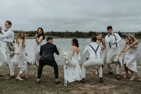 Heather & Brad / Kay & Monty · The Crags — photography by Sharyn Hodges