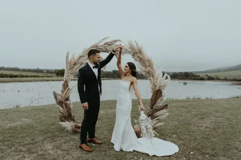 Heather & Brad / Kay & Monty · The Crags — photography by Sharyn Hodges