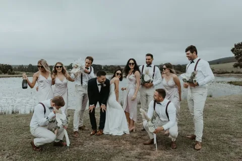 Heather & Brad / Kay & Monty · The Crags — photography by Sharyn Hodges
