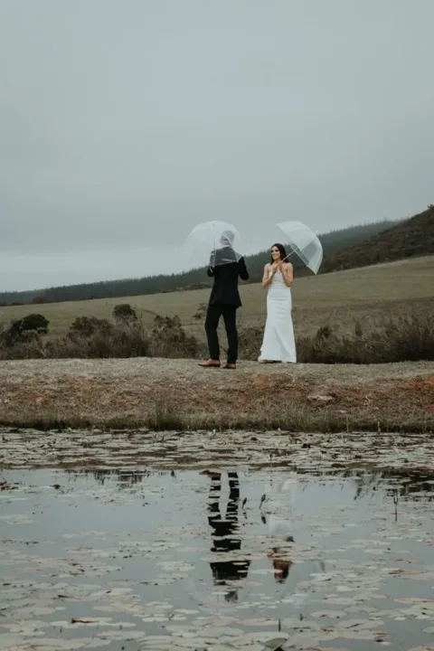 Heather & Brad / Kay & Monty · The Crags — photography by Sharyn Hodges