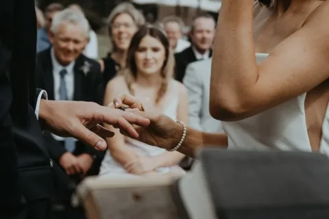 Heather & Brad / Kay & Monty · The Crags — photography by Sharyn Hodges