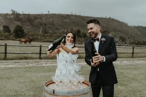 Heather & Brad / Kay & Monty · The Crags — photography by Sharyn Hodges