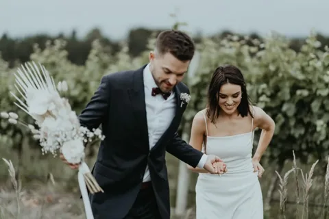 Heather & Brad / Kay & Monty · The Crags — photography by Sharyn Hodges