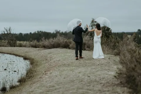 Heather & Brad / Kay & Monty · The Crags — photography by Sharyn Hodges