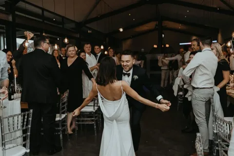 Heather & Brad / Kay & Monty · The Crags — photography by Sharyn Hodges