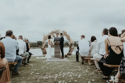 Heather & Brad / Kay & Monty · The Crags — photography by Sharyn Hodges