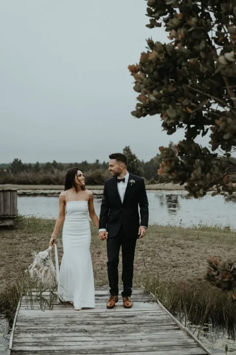 Heather & Brad / Kay & Monty · The Crags — photography by Sharyn Hodges