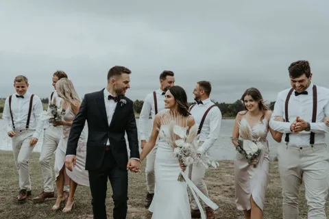 Heather & Brad / Kay & Monty · The Crags — photography by Sharyn Hodges
