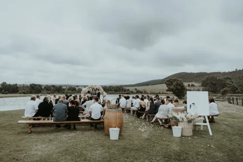 Heather & Brad / Kay & Monty · The Crags — photography by Sharyn Hodges