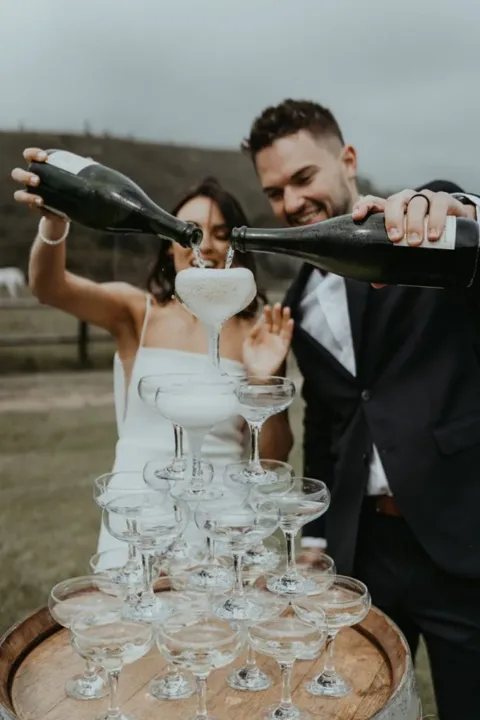 Heather & Brad / Kay & Monty · The Crags — photography by Sharyn Hodges
